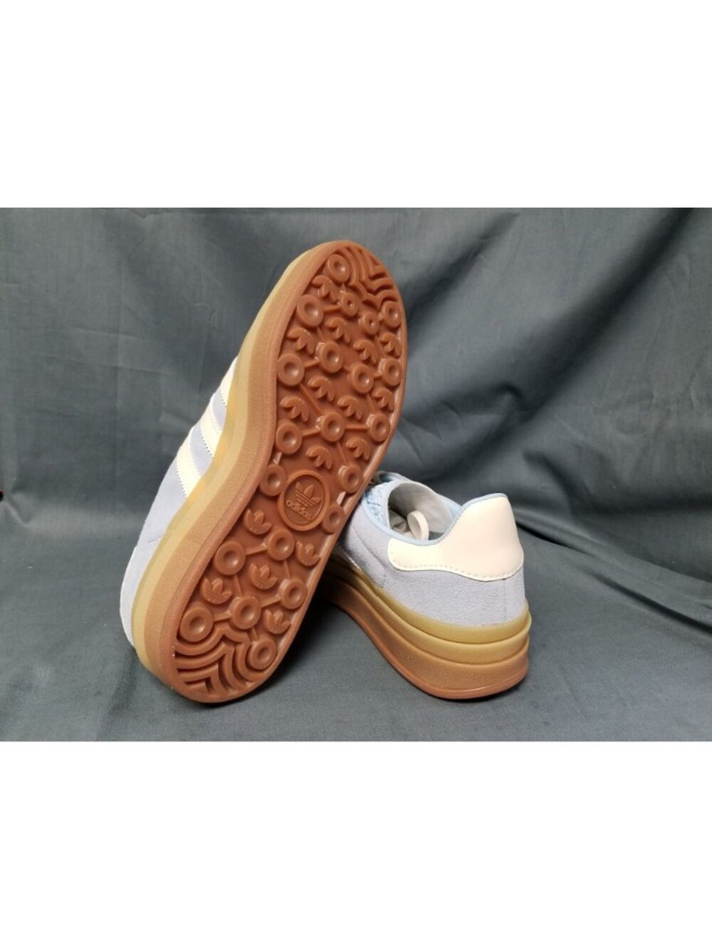 Adidas Gazelle Bold Clear Sky Cream JQ7776 Women's Size 6 NEW NO BOX! - Picture 2 of 11